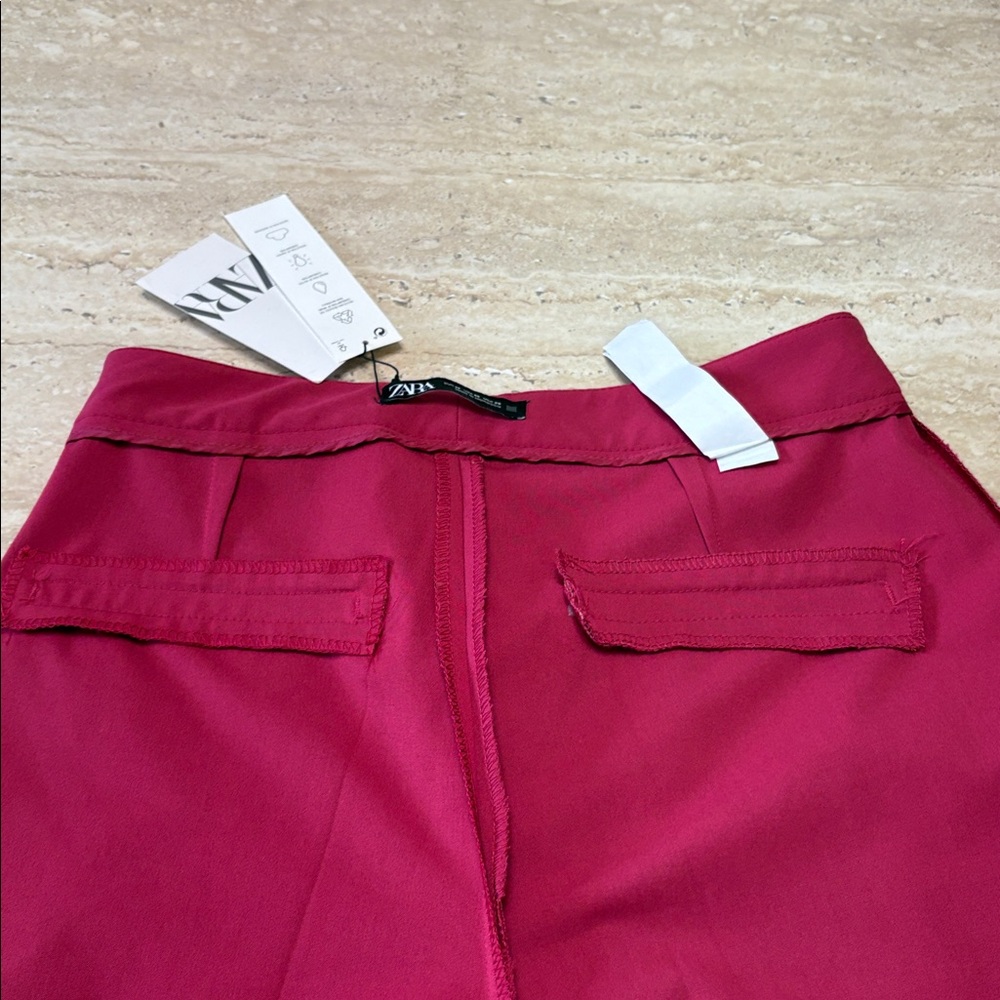 Zara Fuchsia Trousers-NWT - Picture 10 of 14